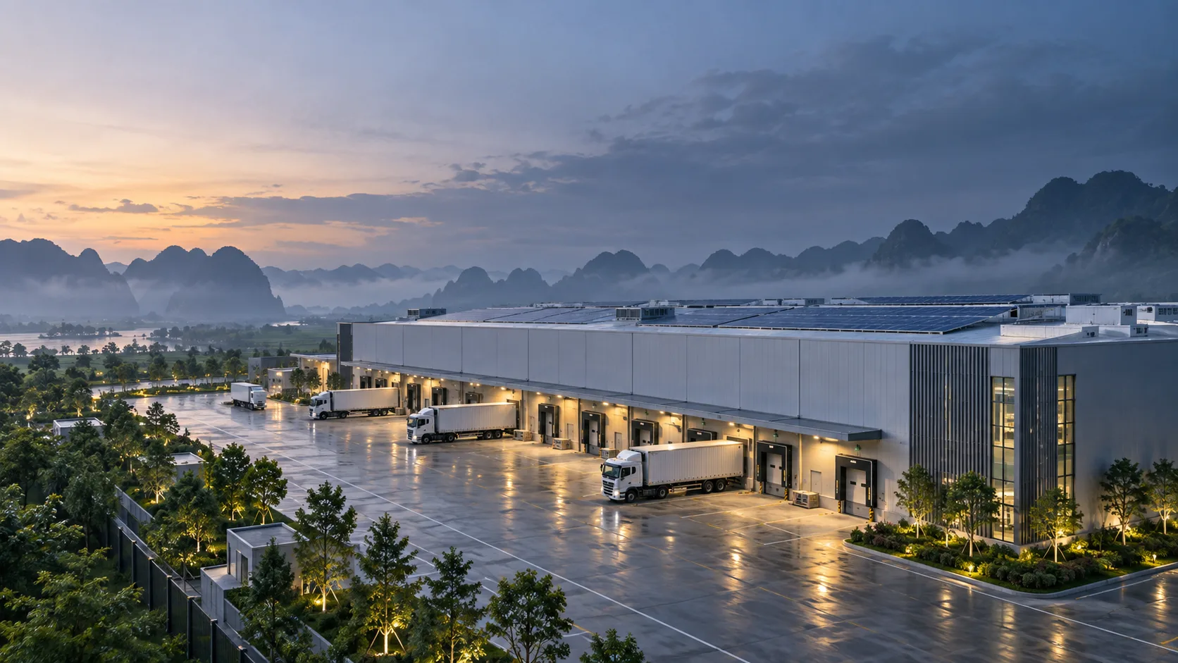 Kho lạnh và trung tâm phân phối
